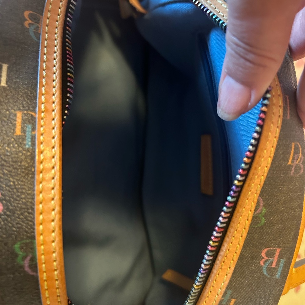 Dooney & Bourke Multicolor Monogram Shoulder Bag - Picture 3 of 4